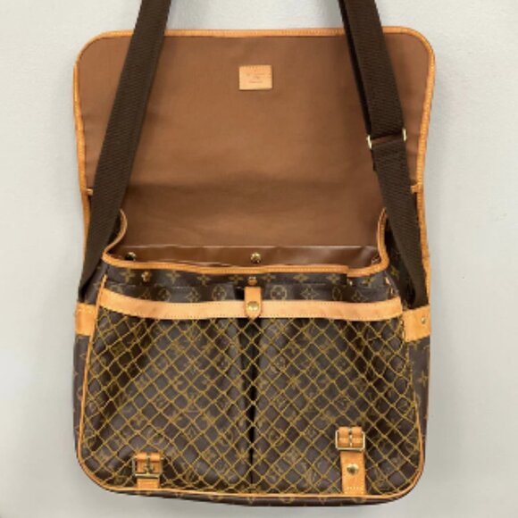 RARE Louis Vuitton Monogram Congo GM Messenger Tan Womens Designer Bag Purses - Picture 2 of 12